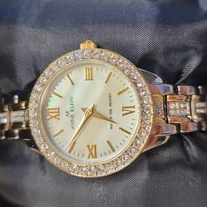 Ann Klein Bling Watch